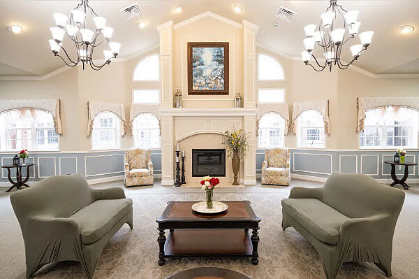 Common Living Room at Cypress Assisted Living in CyFair
