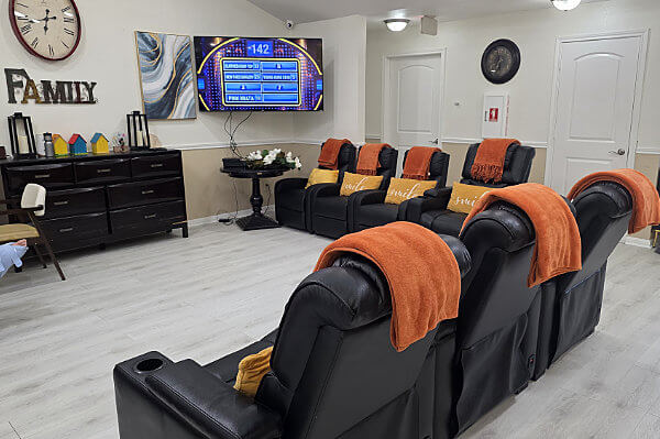 Living room from Cypress Assisted Living Facilities in Cypress, Texas